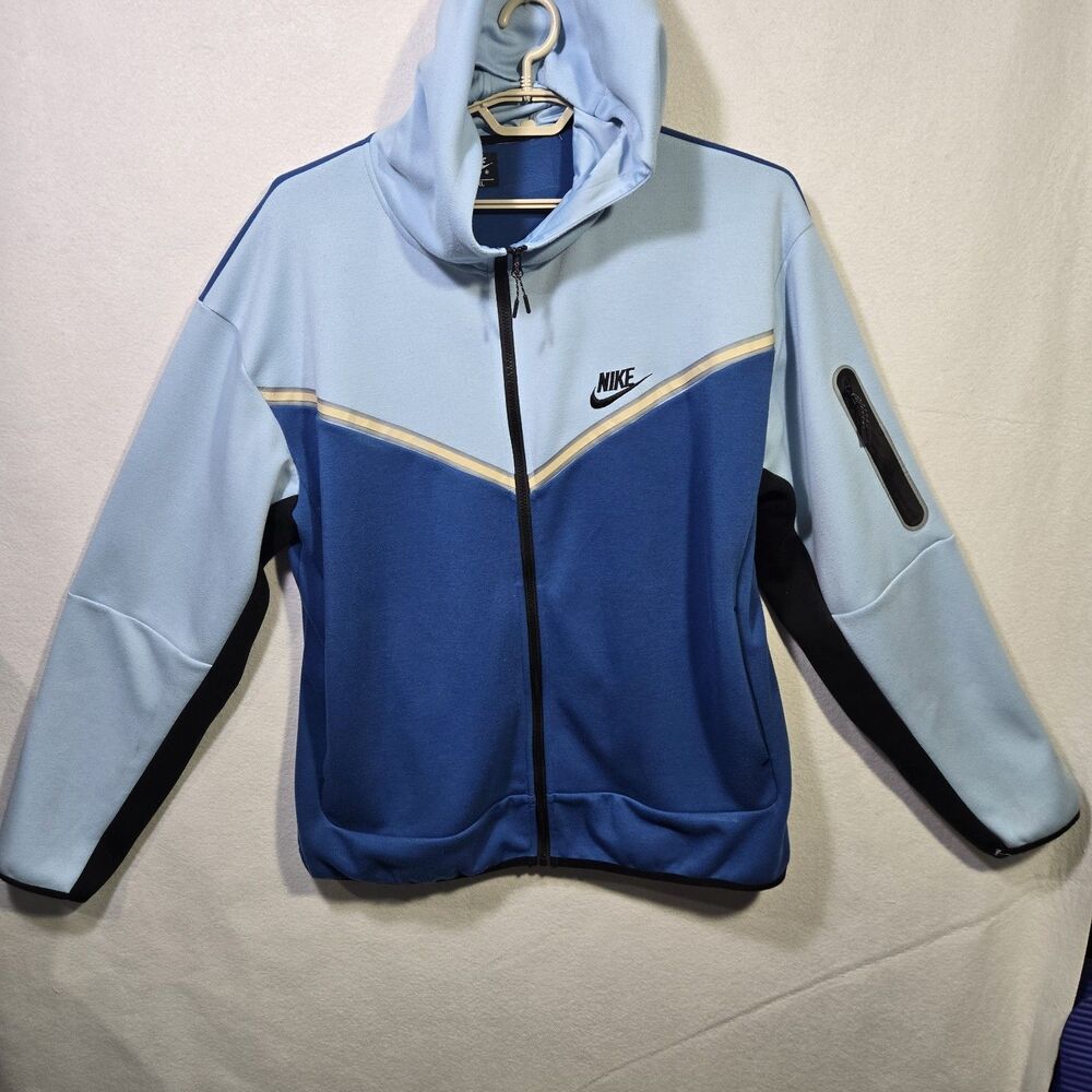 Nike Sportswear Tech Fleece Full Zip Hoodie University Blue 2 XL